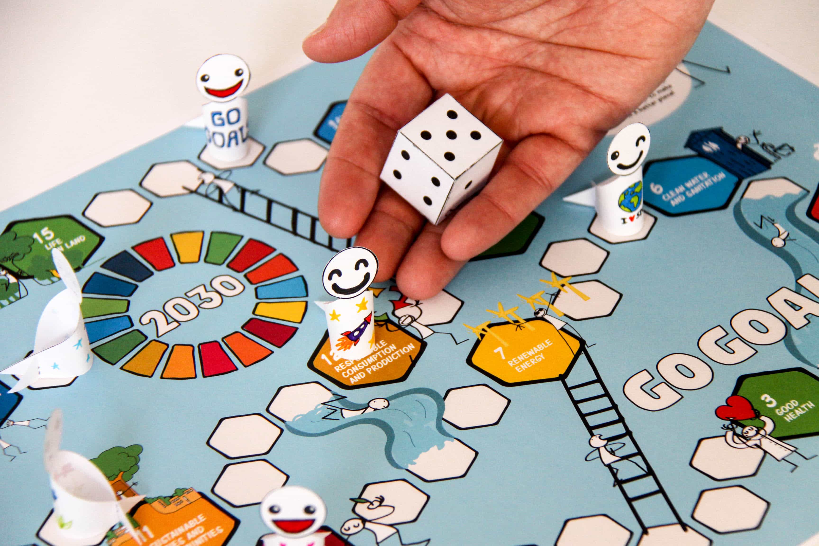 SDG Board Game EN Go Goals! SDG board game